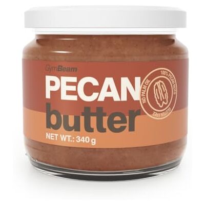 GymBeam Burro di Noci Pecan 100% Crema Spalmabile Delicatamente Dolce Senza Olio di Palma, Ricco di Fibre e Grassi Insaturi, Ideale per Topping e Dessert, 340 g GymBeam Burro di Noci Pecan 100% Crema Spalmabile Delicatamente Dolce Senza Olio di Palma, Ricco di Fibre e Grassi Insaturi, Ideale per Topping e Dessert, 340 g