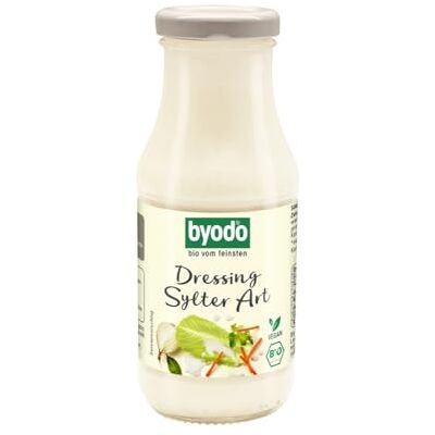 Byodo Bio Dressing Sylter Art 245 ml, condimento per insalata vegano, senza glutine e senza uovo, con succo di agave dolce, ideale per insalate fresche, confezione da 1 (DE-KO-013) di qualità Byodo Bio Dressing Sylter Art 245 ml, condimento per insalata vegano, senza glutine e senza uovo, con succo di agave dolce, ideale per insalate fresche, confezione da 1 (DE-KO-013) di qualità