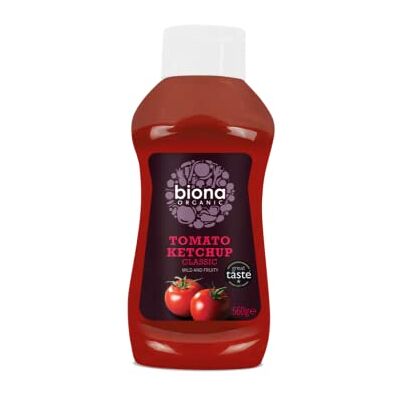 Biona – Org Ketchup Classic Squeezy – Confezione da 4 confezioni da 4 Biona – Org Ketchup Classic Squeezy – Confezione da 4 confezioni da 4