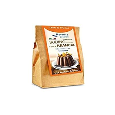 NOVARESE ZUCCHERI Preparato per Budino di Cioccolato al Gusto Arancia 300 gr NOVARESE ZUCCHERI Preparato per Budino di Cioccolato al Gusto Arancia 300 gr