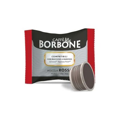 CAFFÈ BORBONE Miscela Rossa 100 Capsule Compatibili con le Macchine Lavazza* Espresso Point* CAFFÈ BORBONE Miscela Rossa 100 Capsule Compatibili con le Macchine Lavazza* Espresso Point*
