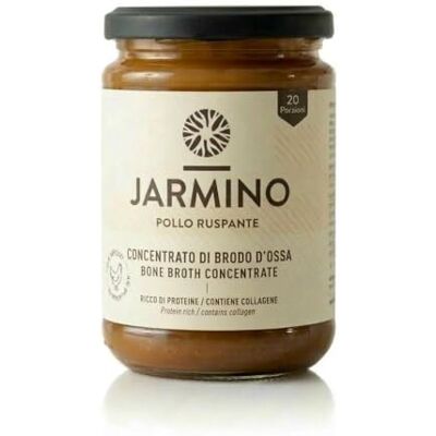 JARMINO Brodo di Ossa di Pollo Biologico Concentrato – Collagene Naturale da Polli Ruspanti, Germania, 200 g (20 porzioni) – Fonte di Proteine e Aminoacidi, Senza Glutine, Adatto a Keto e Paleo JARMINO Brodo di Ossa di Pollo Biologico Concentrato – Collagene Naturale da Polli Ruspanti, Germania, 200 g (20 porzioni) – Fonte di Proteine e Aminoacidi, Senza Glutine, Adatto a Keto e Paleo