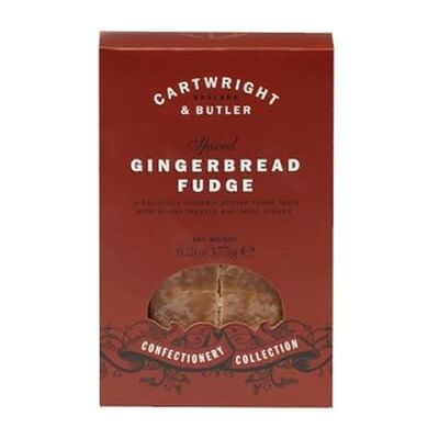 Cartwright & Butler Cartwright e maggiordomo Fudge di pan di zenzero in scatola Cartwright & Butler Cartwright e maggiordomo Fudge di pan di zenzero in scatola