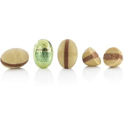 Venchi Ovetti di cioccolato Cremino Pistacchio, kg Idea regalo Senza glutine Venchi Ovetti di cioccolato Cremino Pistacchio, kg Idea regalo Senza glutine