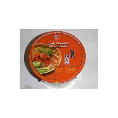 Kailo Zuppa di Noodles di granchio istantaneo pacco da 12 x 120 gr Kailo Zuppa di Noodles di granchio istantaneo pacco da 12 x 120 gr
