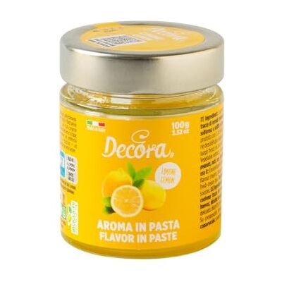 Decora 2100055 Confezione da 100 g di Aroma Limone In Pasta Prodotto versatile, Realizzato con ingredienti di alta qualità e materie prime pregiate, Ideale anche in cottura, Made in Italy Decora 2100055 Confezione da 100 g di Aroma Limone In Pasta Prodotto versatile, Realizzato con ingredienti di alta qualità e materie prime pregiate, Ideale anche in cottura, Made in Italy