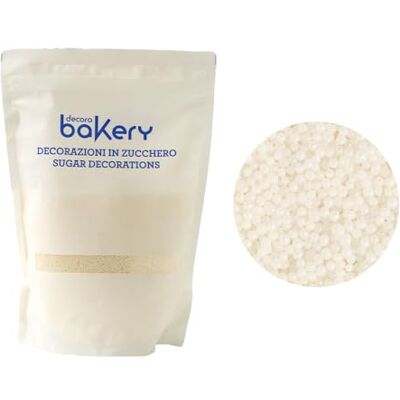 Bakery - Perline Zucchero Bianco Brillante - Perle di zucchero Bakery - Perline Zucchero Bianco Brillante - Perle di zucchero