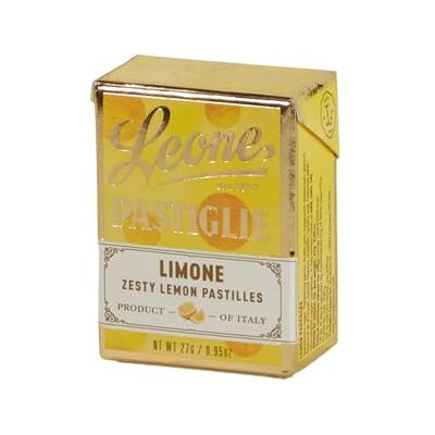 Pastiglie Leone Le Originali Gusto Limone Espositore da 18 Scatoline da 27 grammi Pastiglie Leone Le Originali Gusto Limone Espositore da 18 Scatoline da 27 grammi