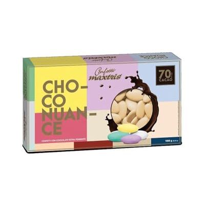 Confetti Maxtris Choco Nuance Colore Nudo Fondente, Cioccolato Confetti Maxtris Choco Nuance Colore Nudo Fondente, Cioccolato