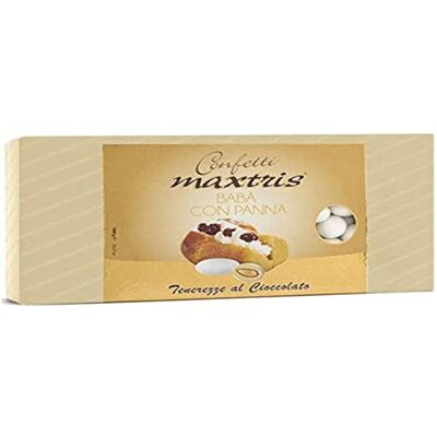 Confetti Maxtris Italiani di MANDORLA BABA' PANNA 1 Kg. Confetti Maxtris Italiani di MANDORLA BABA' PANNA 1 Kg.