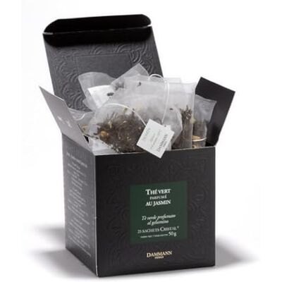 Dammann Frères The Vert Au Jasmin Sachets, 25 count Dammann Frères The Vert Au Jasmin Sachets, 25 count