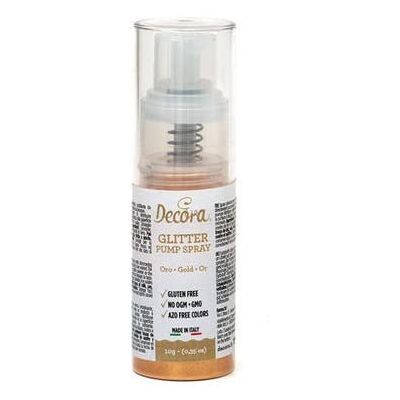 Decora 9261220 Pump Spray Oro Glitter 10 G No E171 Decora 9261220 Pump Spray Oro Glitter 10 G No E171