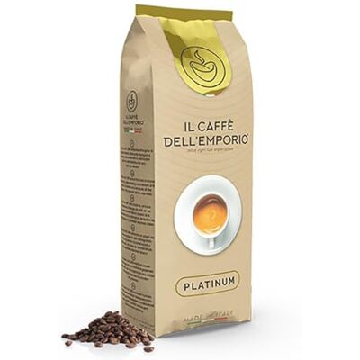 Il Caffè Dell'Emporio Miscela Platinum Caffe Tostato in Grani Chicchi Beans Espresso Gusto Delicato (1) Il Caffè Dell'Emporio Miscela Platinum Caffe Tostato in Grani Chicchi Beans Espresso Gusto Delicato (1)