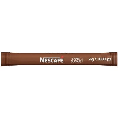Nescafe NESCAFÉ Zucchero di Canna 1000 Bustine da 4g 4kg Nescafe NESCAFÉ Zucchero di Canna 1000 Bustine da 4g 4kg