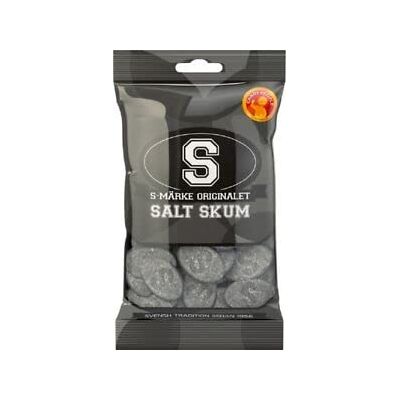 14x70g S-Märke Salt Skum Originale Svedese Liquirizia Salmiak Gomma da vino Candy 14x70g S-Märke Salt Skum Originale Svedese Liquirizia Salmiak Gomma da vino Candy