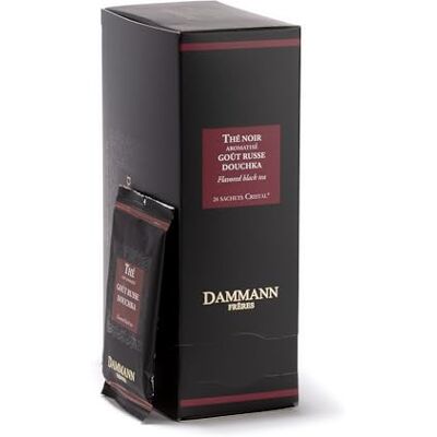 Dammann Frères Tè nero profumato Gusto Russo Douchka de 24 bustine confezionate Dammann Frères Tè nero profumato Gusto Russo Douchka de 24 bustine confezionate