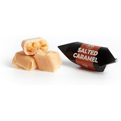 MR FUDGESTO Artisan Delicacies Caramelle Fudge Tradizionali Caramello Salato Toffee Fresche Dolci Mr Fudgesto Scatola di Caramelle da 250g MR FUDGESTO Artisan Delicacies Caramelle Fudge Tradizionali Caramello Salato Toffee Fresche Dolci Mr Fudgesto Scatola di Caramelle da 250g