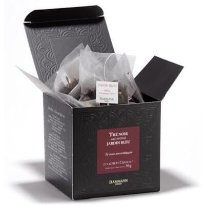 Dammann Frères DAMMANN FRERES Jardin Bleu Tea Sachets, 25 count Dammann Frères DAMMANN FRERES Jardin Bleu Tea Sachets, 25 count