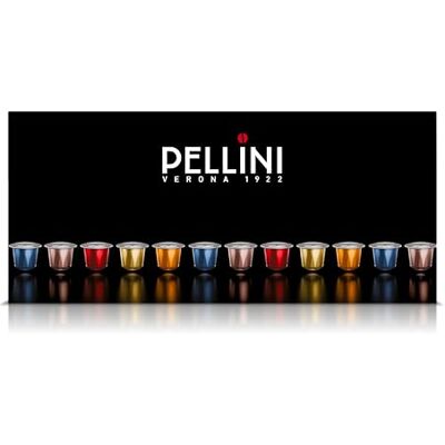 Pellini Capsule di Caffè in Alluminio, Collezione di Top 100% Arabica, Gran Aroma, Cremoso, Vivave e Decaffeinato, Confezione Regalo da 5 Confezione da 10, Multigusto Pellini Capsule di Caffè in Alluminio, Collezione di Top 100% Arabica, Gran Aroma, Cremoso, Vivave e Decaffeinato, Confezione Regalo da 5 Confezione da 10, Multigusto