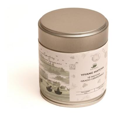 TEA SOUL Yiyang Matcha Tè Matcha Cerimoniale, Cultivar Yabukita, Polvere Verde Ultra-Fine, Origine Yiyang Cina, 50g TEA SOUL Yiyang Matcha Tè Matcha Cerimoniale, Cultivar Yabukita, Polvere Verde Ultra-Fine, Origine Yiyang Cina, 50g
