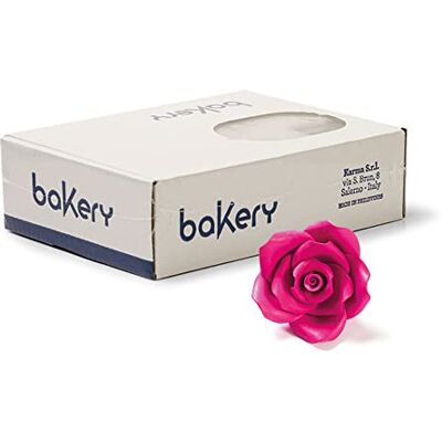 Bakery - Rose Sugar - Fucsia - 30pz - Cake Decoration Bakery - Rose Sugar - Fucsia - 30pz - Cake Decoration