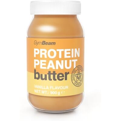 GymBeam Burro di Arachidi Proteico Senza Zuccheri Aggiunti, Burro Spalmabile Fitness con Arachidi Tostate e Proteine del Siero di Latte Isolate, Ricco di Fibre (Vaniglia) GymBeam Burro di Arachidi Proteico Senza Zuccheri Aggiunti, Burro Spalmabile Fitness con Arachidi Tostate e Proteine del Siero di Latte Isolate, Ricco di Fibre (Vaniglia)