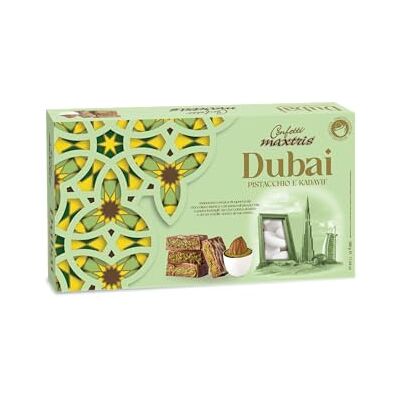 Confetti Maxtris Ciocomandorla DUBAI, Bianco, scatola 500g Confetti Maxtris Ciocomandorla DUBAI, Bianco, scatola 500g