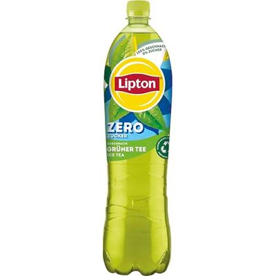 Lipton Zero Ice Tea Tè verde senza zucchero con gusto tè verde, 6 x 1,5 l Lipton Zero Ice Tea Tè verde senza zucchero con gusto tè verde, 6 x 1,5 l