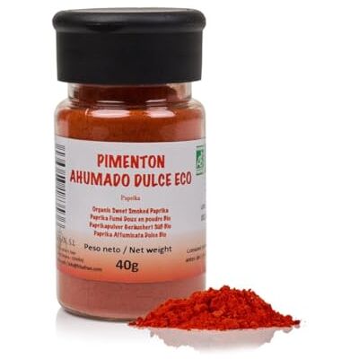 FRISAFRAN Paprica dolce affumicata 40g Paprika in Polvere Bio paprika dolce macinata Origine SPAGNA Affumicata Dolce Paprica Paprika Affumicata Paprika Dolce Pimenton Affumicata FRISAFRAN Paprica dolce affumicata 40g Paprika in Polvere Bio paprika dolce macinata Origine SPAGNA Affumicata Dolce Paprica Paprika Affumicata Paprika Dolce Pimenton Affumicata