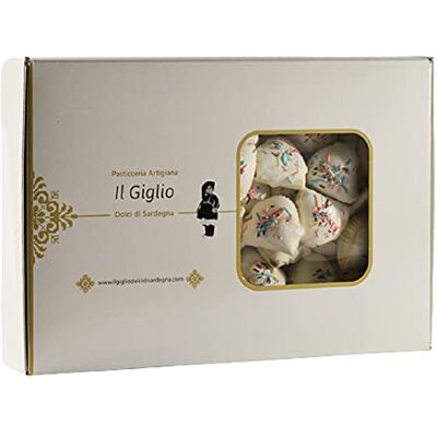 PASTICCERIA ARTIGIANA IL GIGLIO DOLCI DI SARDEGNA COPULETTAS CON MIELE Biscotti Artigianali della tradizione Sarda con ripieno di miele e glassa di zucchero Confezione rigida 1 Kg PASTICCERIA ARTIGIANA IL GIGLIO DOLCI DI SARDEGNA COPULETTAS CON MIELE Biscotti Artigianali della tradizione Sarda con ripieno di miele e glassa di zucchero Confezione rigida 1 Kg