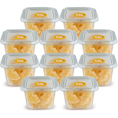 Life Ananas Disidratato, Frutta Esotica Essiccata in Pratica Vaschetta Richiudibile, 10 Confezioni da 200 g Life Ananas Disidratato, Frutta Esotica Essiccata in Pratica Vaschetta Richiudibile, 10 Confezioni da 200 g