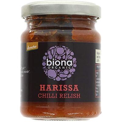 Biona Harissa Relish Preparato 125 g (confezione da 6) Biona Harissa Relish Preparato 125 g (confezione da 6)