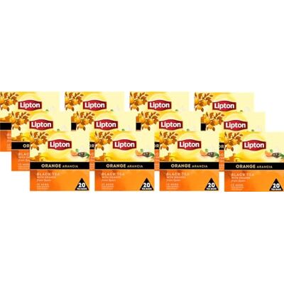 Lipton Discovery Collection Arancia, 12 Confezioni da 20 Filtri, 240 Bustine Lipton Discovery Collection Arancia, 12 Confezioni da 20 Filtri, 240 Bustine