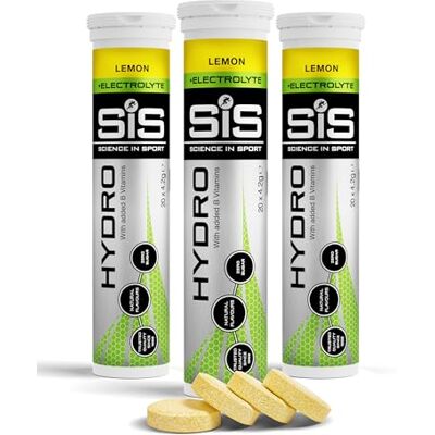Pastiglie Hydro + Elettroliti di Science in Sport - Supporto Idratazione, Gusto Variabile, 3 Bottiglie Pastiglie Hydro + Elettroliti di Science in Sport - Supporto Idratazione, Gusto Variabile, 3 Bottiglie