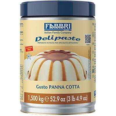 Fabbri DELIPASTE PANNA COTTA 1,5 KG PREPARATO IN PASTA PER SPECIALITÀ ARTIGIANALI Fabbri DELIPASTE PANNA COTTA 1,5 KG PREPARATO IN PASTA PER SPECIALITÀ ARTIGIANALI