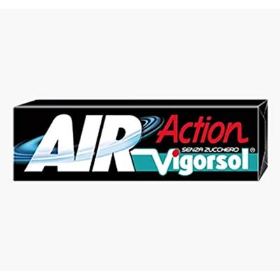 Perfetti Van Melle 10 PACCHETTI GOMME VIGORSOL AIR ACTION BLACK ICE LIQUIRIZIA CHEWING GUM SFUSE Perfetti Van Melle 10 PACCHETTI GOMME VIGORSOL AIR ACTION BLACK ICE LIQUIRIZIA CHEWING GUM SFUSE