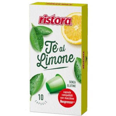 Ristora Tè al Limone 60 Capsule Compatibili con le Macchine Nespresso Ristora Tè al Limone 60 Capsule Compatibili con le Macchine Nespresso