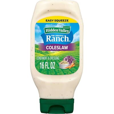 Hidden Valley Coleslaw Creamy Dressing 16 oz Hidden Valley Coleslaw Creamy Dressing 16 oz