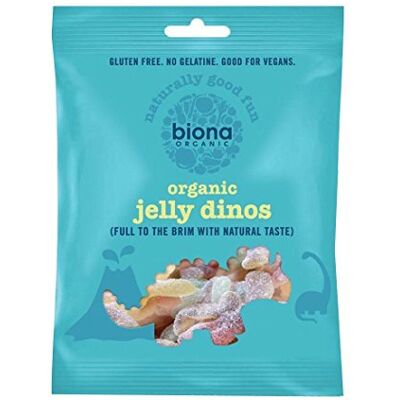Biona Jelly Dino Sweets Organic 10 x 75G Biona Jelly Dino Sweets Organic 10 x 75G