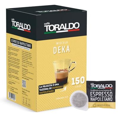 caffè toraldo Miscela Decaffeinato ESE 44 mm (150 Unità) caffè toraldo Miscela Decaffeinato ESE 44 mm (150 Unità)