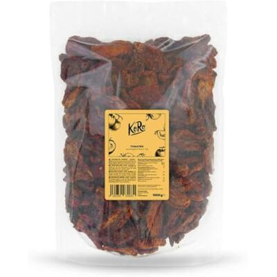 KoRo Pomodori secchi 1 kg pomodori rossi essiccati al sole senza olio, senza zucchero, naturali, senza conservanti, ottimi come snack e in sughi e insalate KoRo Pomodori secchi 1 kg pomodori rossi essiccati al sole senza olio, senza zucchero, naturali, senza conservanti, ottimi come snack e in sughi e insalate