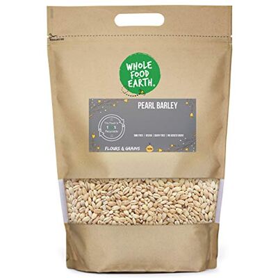 Wholefood Earth Orzo perlato intero, senza OGM, vegano, senza latticini, senza zucchero aggiunto, 2 kg Wholefood Earth Orzo perlato intero, senza OGM, vegano, senza latticini, senza zucchero aggiunto, 2 kg