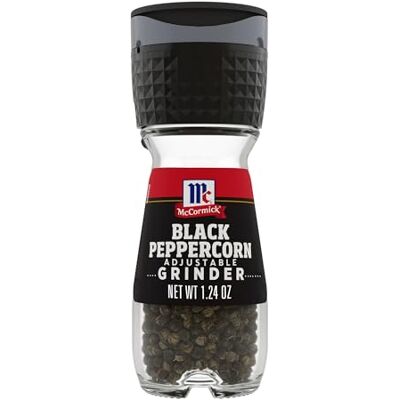 McCormick Black Peppercorn Grinder 1.0 oz McCormick Black Peppercorn Grinder 1.0 oz