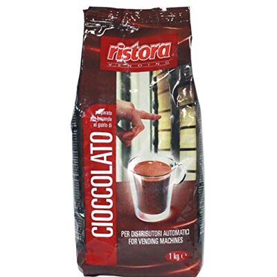 Ristora 1Kg Cioccolato in Polvere Solubile Distributori automatici bar casa Ristora 1Kg Cioccolato in Polvere Solubile Distributori automatici bar casa