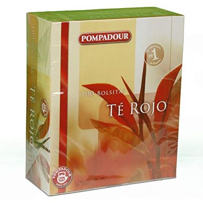 Pompadour INFUSIONI TE ROSSO SCATOLA DA 100 BUSTINE DA 1,25 GR Pompadour INFUSIONI TE ROSSO SCATOLA DA 100 BUSTINE DA 1,25 GR
