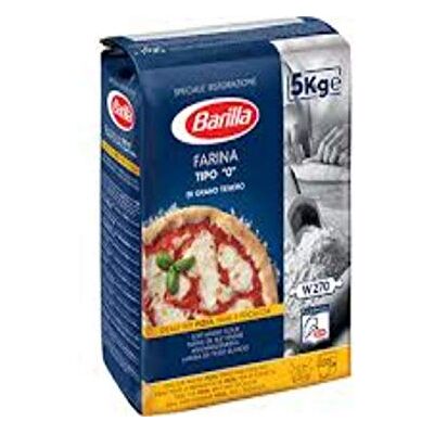 Barilla FARINA GRANO TENERO TIPO 0 PACCO 5 KG FOOD SERVICE PIZZA PANE FOCACCE Barilla FARINA GRANO TENERO TIPO 0 PACCO 5 KG FOOD SERVICE PIZZA PANE FOCACCE