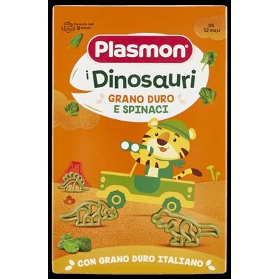 Plasmon Pastina Grano duro e spinaci Dinosauri (12 confezioni) Plasmon Pastina Grano duro e spinaci Dinosauri (12 confezioni)