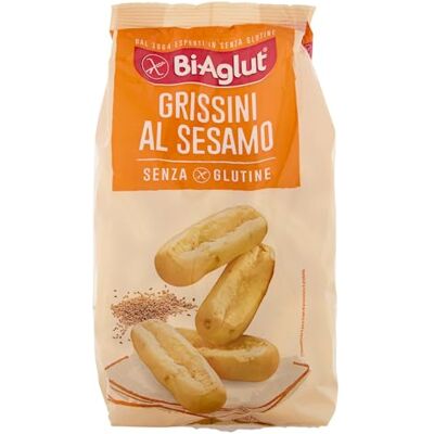 Kraft-Heinz Biaglut Grissini al Sesamo 150g (6 Confezioni) Kraft-Heinz Biaglut Grissini al Sesamo 150g (6 Confezioni)