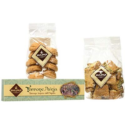 Dolci Aveja Scatola Regalo Pasticceria Alle Mandorle e Nocciole 400 g Dolci Aveja Scatola Regalo Pasticceria Alle Mandorle e Nocciole 400 g