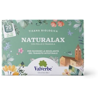 VALVERBE Tisana Naturalax Biologico 20 Filtri Pacco da 6 240 g VALVERBE Tisana Naturalax Biologico 20 Filtri Pacco da 6 240 g